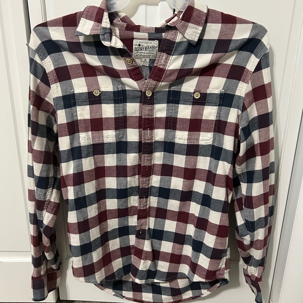 Women’s Lucky Brand Size Medium Flannel